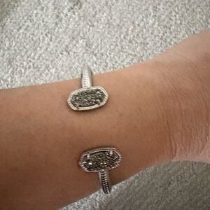 Kendra Scott Silver Cuff Bracelet